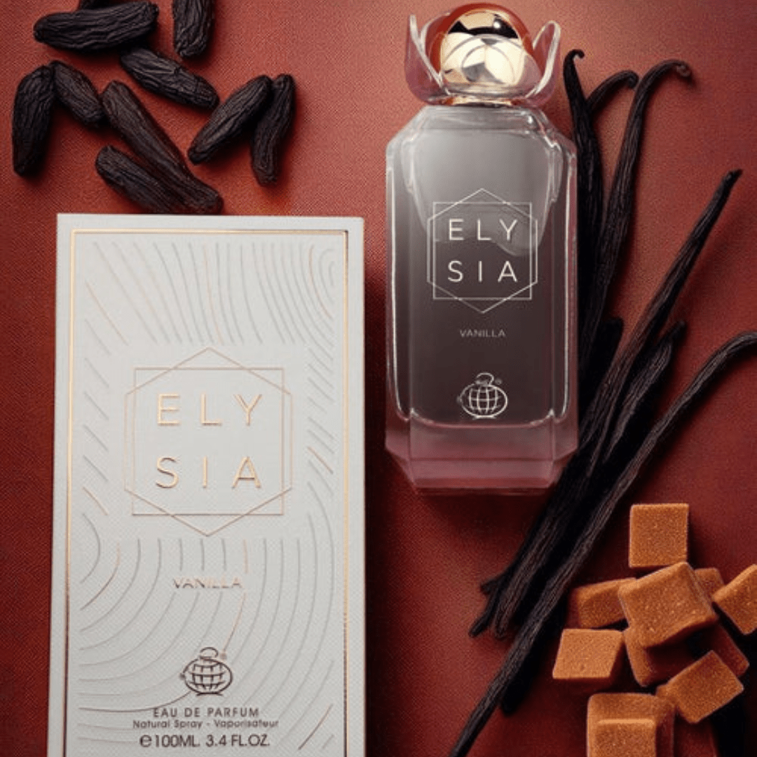 Elysia Vanilla 100ml EDP - Fragrance World – Dune Perfumes