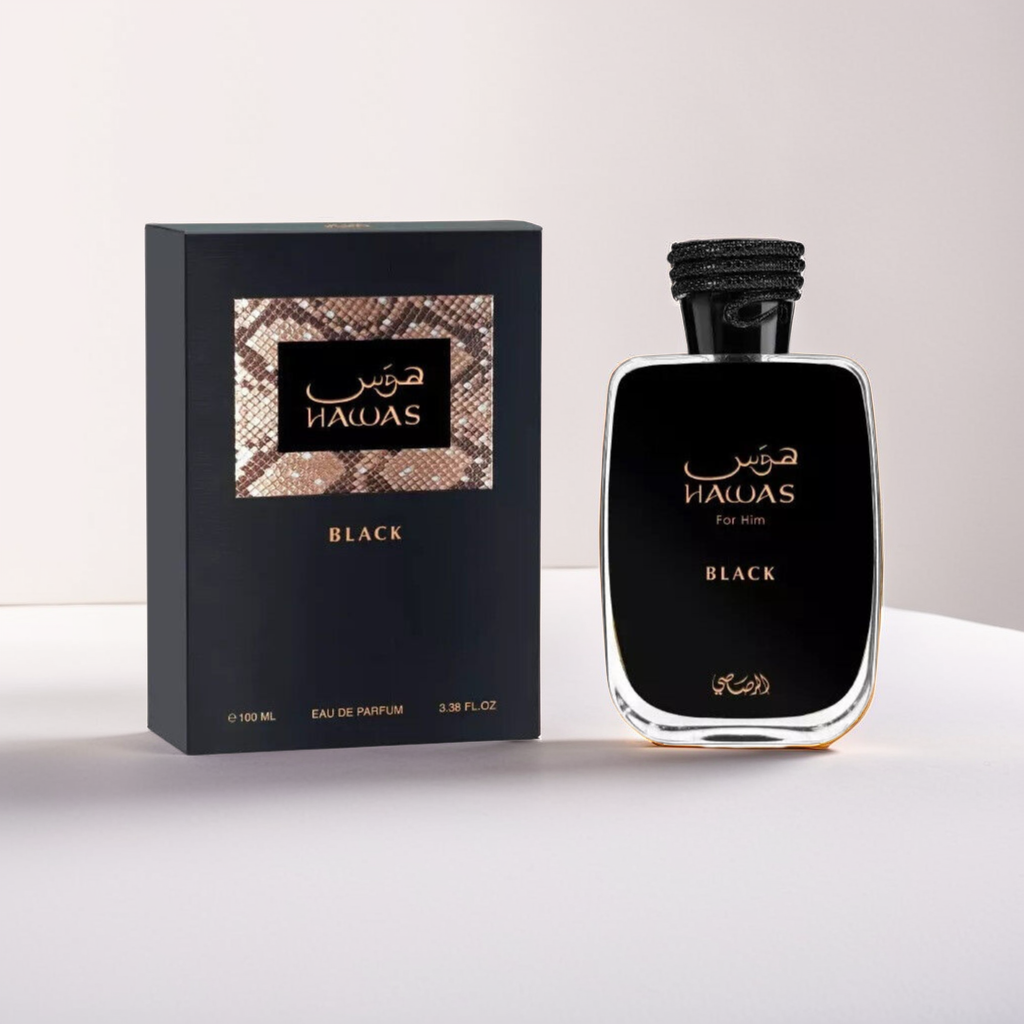 Hawas Black 100ml EDP - Rasasi – Dune Perfumes